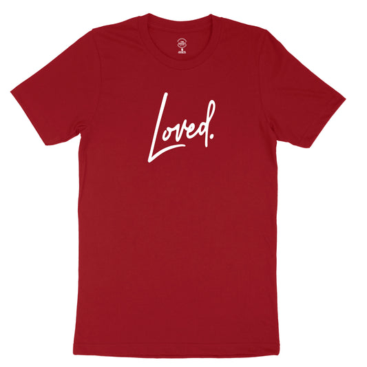 LOVED SCRIPT TEE