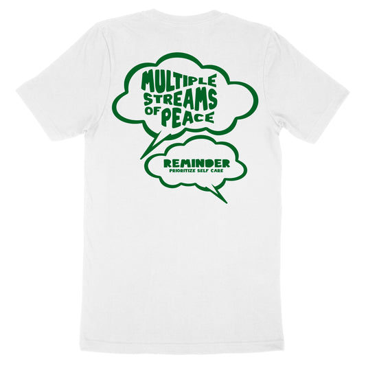 MULTIPLE STREAMS OF PEACE TEE