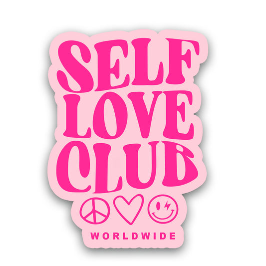 SLC STICKER - HAPPY PINK